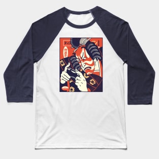 Gamer Series: Samurai ( For Light Shirts) Baseball T-Shirt